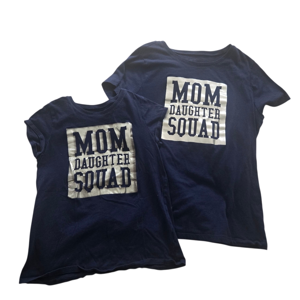 Mother Daughter THE CHILDREN'S PLACE Navy Blue T-Shirt's